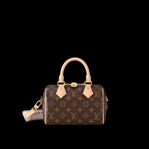 The Speedy Bandoulière 20 hand bag takes on classic Louis Vuitton allure in Monogra