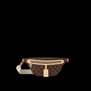The very definition of casual chic: the High Rise bumbag is made from Monogram coated canvas with details 
